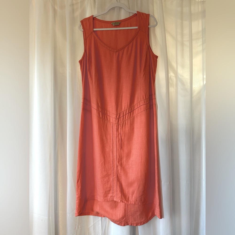 NWOT Royal Robbin’s linen blend drop waist tank dress size large